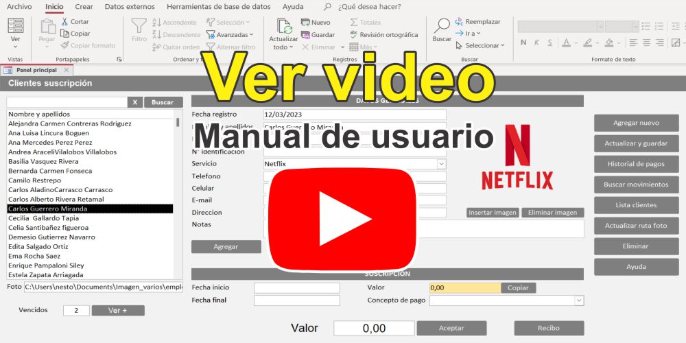 VENTAS POR SUSCRIPCION O MEMBRESIA 